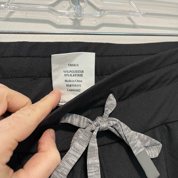 Varley Parkhurst Black Jogger Pants in Fluid Stretch‎ Jersey Size Small - Picture 7 of 14